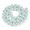 Glass Pearl Beads Strands HY-G002-01E-12-5