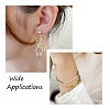 20Pcs 2 Colors Alloy Open Back Bezel Pendants FIND-FS0005-14-6