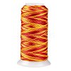 Segment Dyed Round Polyester Sewing Thread OCOR-Z001-A-22-1