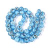 Handmade Foil Lampwork Beads LAMP-T021-31D-2