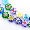 2 Strands Handmade Millefiori Glass Beads LAMP-CJ0001-18-8