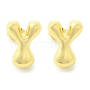 Rack Plating Brass Earrings EJEW-S222-01G-Y-1
