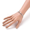 Tarnish Resistant Women' s Fashionable 304 Stainless Steel Cuban Link Chain Bracelets X-BJEW-JB05657-01-5