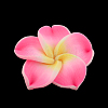 Handmade Polymer Clay 3D Flower Plumeria Beads CLAY-Q192-30mm-10-1