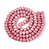 Opaque Baking Paint Glass Beads Strands GLAA-Q110-03A-03-2