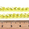 Electroplate Glass Beads Strands EGLA-D030-T4mm-B04-5