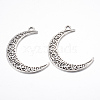 Tibetan Style Alloy Pendants TIBE-S299-029AS-RS-1