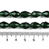 Transparent Imitation Jade Glass Beads Strands GLAA-N005-T4mm-D15-4