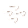 304 Stainless Steel French Earring Hooks STAS-H436-07RG-1