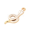 Alloy Enamel Pendants FIND-U031-14G-03-2