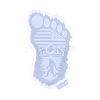 Foot with Apeman DIY Food Grade Silicone Coaster Molds SIMO-PW0004-06C-1