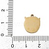 304 Stainless Steel Enamel Charms STAS-I338-01G-03-3