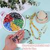 2 Bags Imitation Artificial Crystal Glass Beads GLAA-SZ0001-95A-09-3