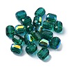 AB Color Plated Glass Beads GLAA-F108-12B-M-2