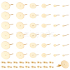 36Pcs 304 Stainless Steel Stud Earring Findings STAS-LP0001-83-1