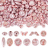 100G Pearlized Opaque Acrylic Beads OACR-TA0004-41A-1