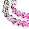 Transparent Glass Beads Strands LS-GLAA-E036-07J-3