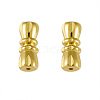 Brass Screw Clasps KK-TAC0003-05G-1