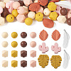 Beadthoven 12 Style Food Grade Eco-Friendly Silicone Beads SIL-BT0001-07-8