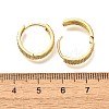 Rack Plating Ring Brass Hoop Earrings for Women EJEW-C125-13G-5