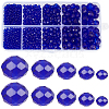 Electroplate Glass Beads Strands EGLA-SC0001-25A-1