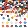 ARRICRAFT 360Pcs 12 Colors Opaque Acrylic Slide Charms SACR-AR0001-21-1