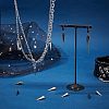 32Pcs 4 Style 2 Colors 304 Stainless Steel Pendants STAS-UN0026-37-6