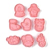 Christmas Plastic Cookie Candy Food Cutters Molds DIY-K080-02-2