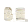 UV Plating Rainbow Iridescent Acrylic Beads OACR-C012-02I-1-3