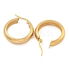 202 Stainless Steel Hoop Earrings EJEW-H003-38G-03-2