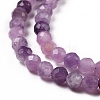 Natural Lilac Jade Beads Strands G-C009-A06-4