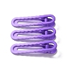 Spray Painted Iron Alligator Hair Clips for Girls PHAR-A011-01H-2