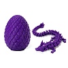 Plastic 3D Printed Dragon & Egg Toy PW-WG30322-10-1