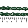 Opaque Solid Color Imitation Jade Beads Strands GLAA-N005-P8mm-D04-4