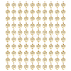 100Pcs Tibetan Style Alloy Pendants PALLOY-GO00038-1