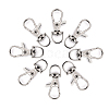 20Pcs Iron Swivel Lobster Claw Clasps IFIN-CJ0001-74-3