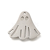 201 Stainless Steel Pendants STAS-R132-02P-1