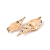 Natural Conch Shell Big Pendants SSHEL-N038-25-2