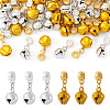 40Pcs 2 Colors Brass Pendants KK-TA0003-22-1