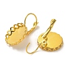 Brass DIY Earring Findings KK-R211-07G-2