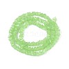 Imitation Jade Glass Beads Strands GLAA-N020-4mm-34-3