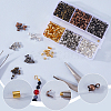 1200pcs 6 Colors Brass Crimp Beads KK-SP0002-29-5