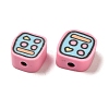 Phone Shape Polymer Clay Beads CLAY-Z003-01A-2