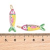 Printed Brass Pendants KK-CBA0A0E-01D-G-3