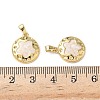 Brass Enamel Pendants KK-I371-30G-01-3
