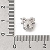 Bowknot Brass Micro Pave Cubic Zirconia Beads KK-Z156-20P-02-3