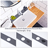 Diatomaceous Earth Bathroom Faucet Mat FIND-WH0139-816A-2