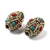 Handmade Tibetan Style Beads KK-G473-02AG-01-2