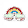 Transparent Acrylic Enamel Beads LS-OACR-N130-026-01-1