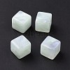 Opaque Acrylic Beads OACR-E014-18G-1